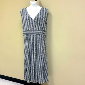 Talbots faux wrap dress